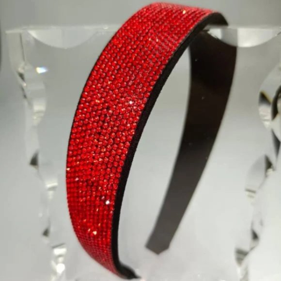 4 Pack Headband for women Wide Rhinestone Crystal Headbands hair bands Gift